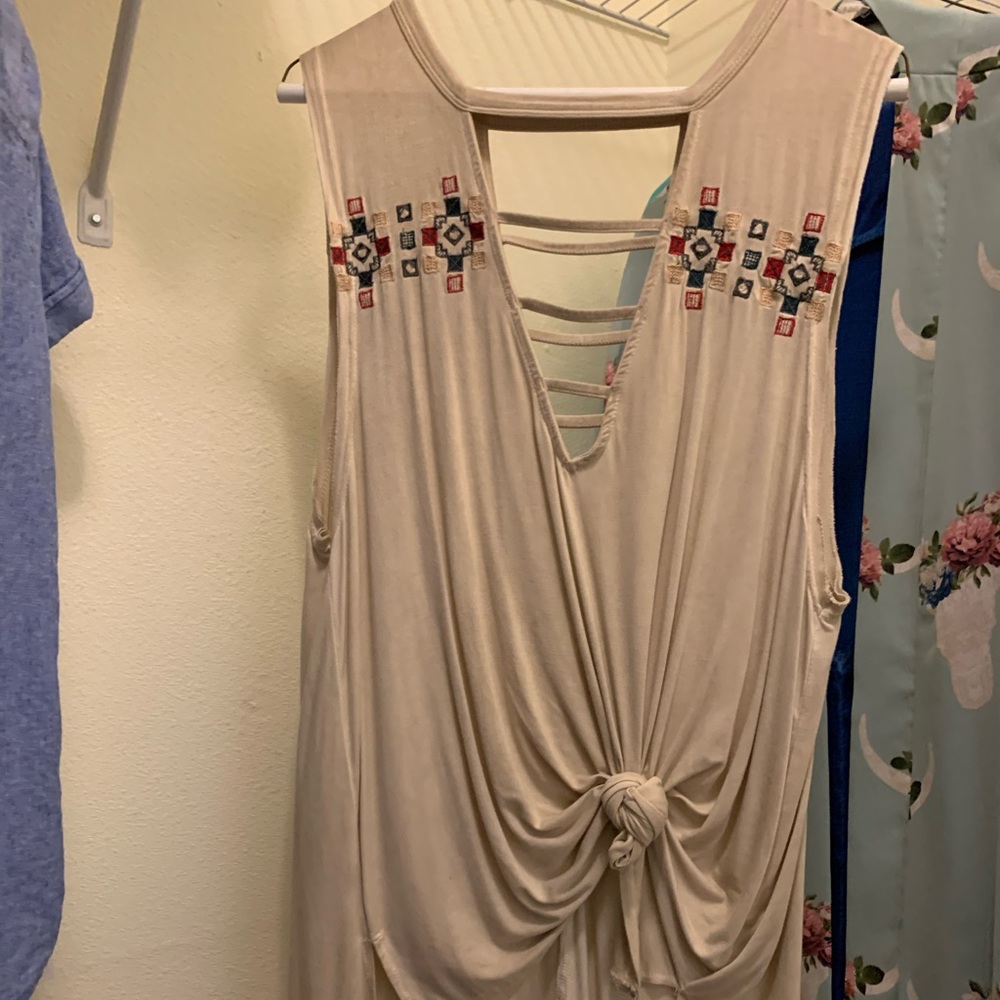 Buckle tank top